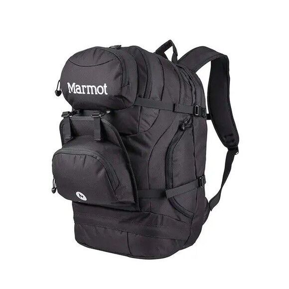 Marmot Gunnison 25 Backpack Black Hiking Bag EXCELLENT! - Picture 1 of 11